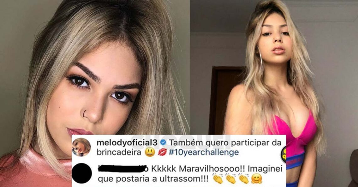 Melody Provoca Pol Mica Ao Publicar Nas Redes Sociais Seu Desafio Dos