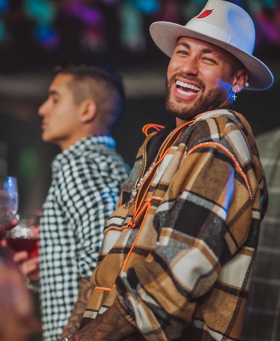 Neymar na festa de São João, 2022 - Foto/Reprodução: Instagram